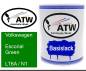 Preview: Volkswagen, Escorial Green, LT6A / N1: 1L Lackdose, von ATW Autoteile West.